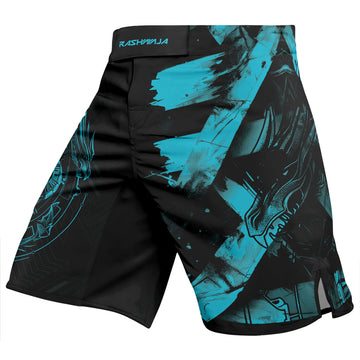 Rashninja Cyber Dragon Forge Men's Fight Shorts