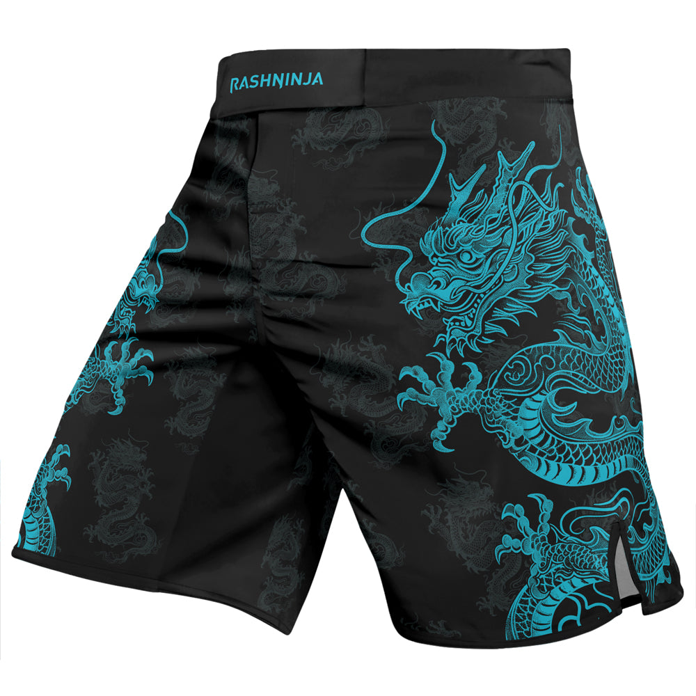 Rashninja Dragon Twilight Guardian Men's Fight Shorts