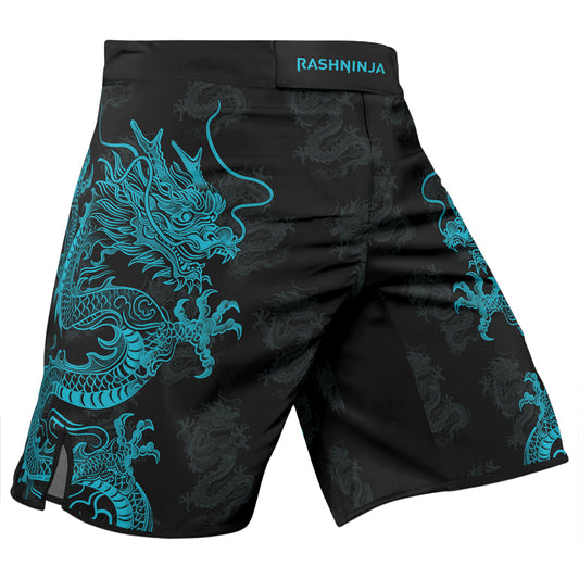 Rashninja Dragon Twilight Guardian Men's Fight Shorts