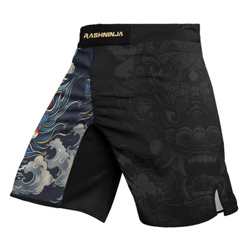Rashninja Dragon Fury Reign Men's Fight Shorts