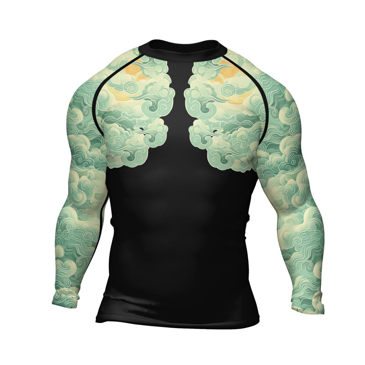 Rashninja Dragon Majesty Men's Long Sleeve Rash Guard | Fightwear