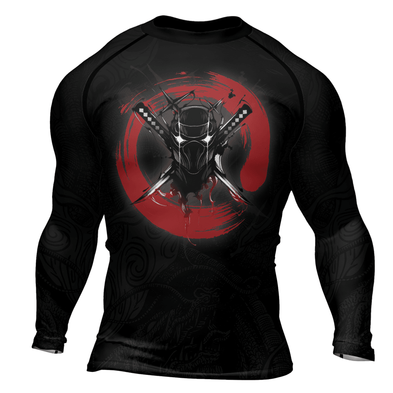 Rashninja Ninja Legend Men's Long Sleeve Rash Guard | Fightwear