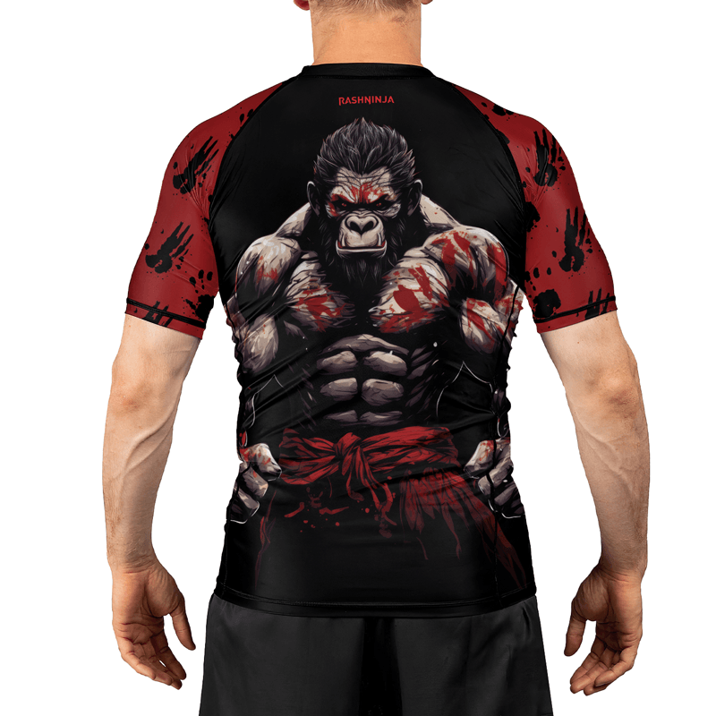 Rashninja Gorilla Guardian Men's Short Sleeve Rash Guard - Rashninja LLC