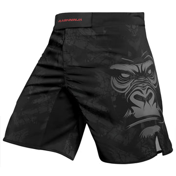 Rashninja Gorilla Jiu Jitsu Beast Men's Fight Shorts
