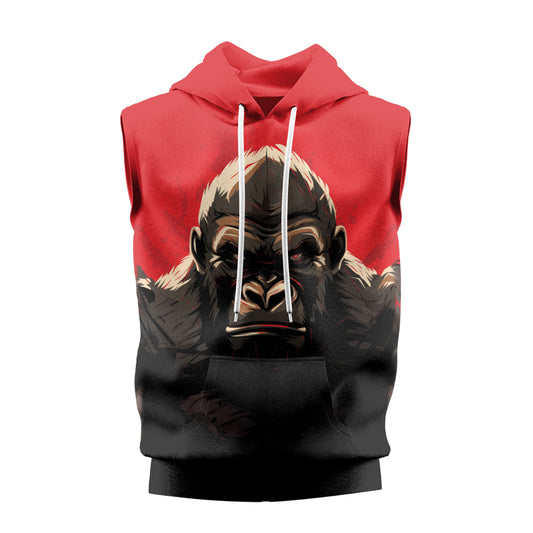 Rashninja Gorilla Reign Sleeveless Hoodie | MMA Sleeveless Hoodie