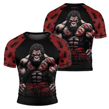 Rashninja Gorilla Guardian Men's Short Sleeve Rash Guard - Rashninja LLC