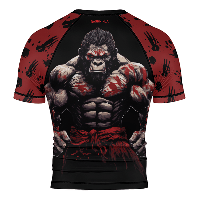 Rashninja Gorilla Guardian Men's Short Sleeve Rash Guard - Rashninja LLC