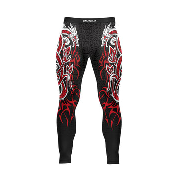 Rashninja Viking Dragon Majesty Ranked Men's Spats