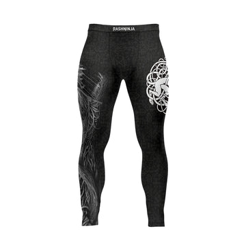 Rashninja Viking Howling Wolf Men's Spats