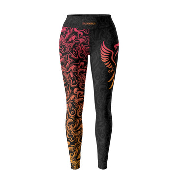 Rashninja Phoenix Flame Storm Women's Leggings