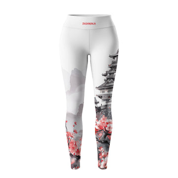 Rashninja Sakura and Castle Women's Leggings