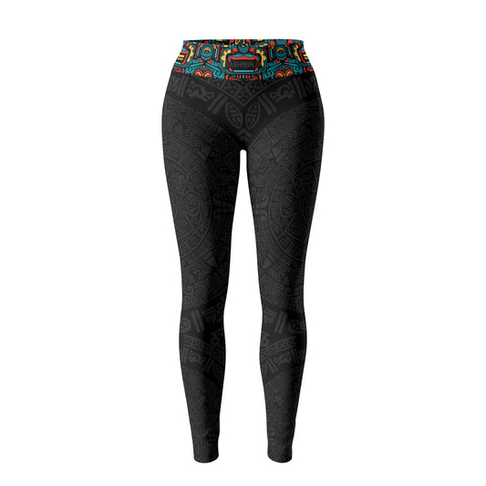Rashninja Aztec Tribal Pattern Women's Leggings