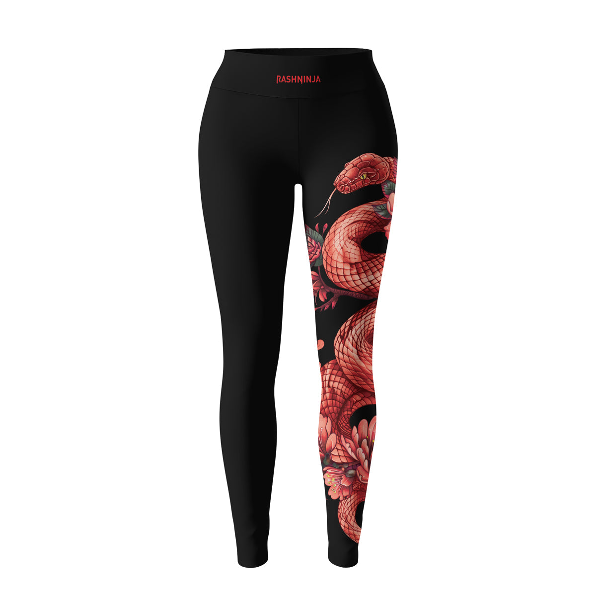 Rashninja Blossoming Snake Women's Leggings