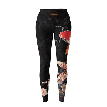 Rashninja Koi Sakura Flow Women's Leggings
