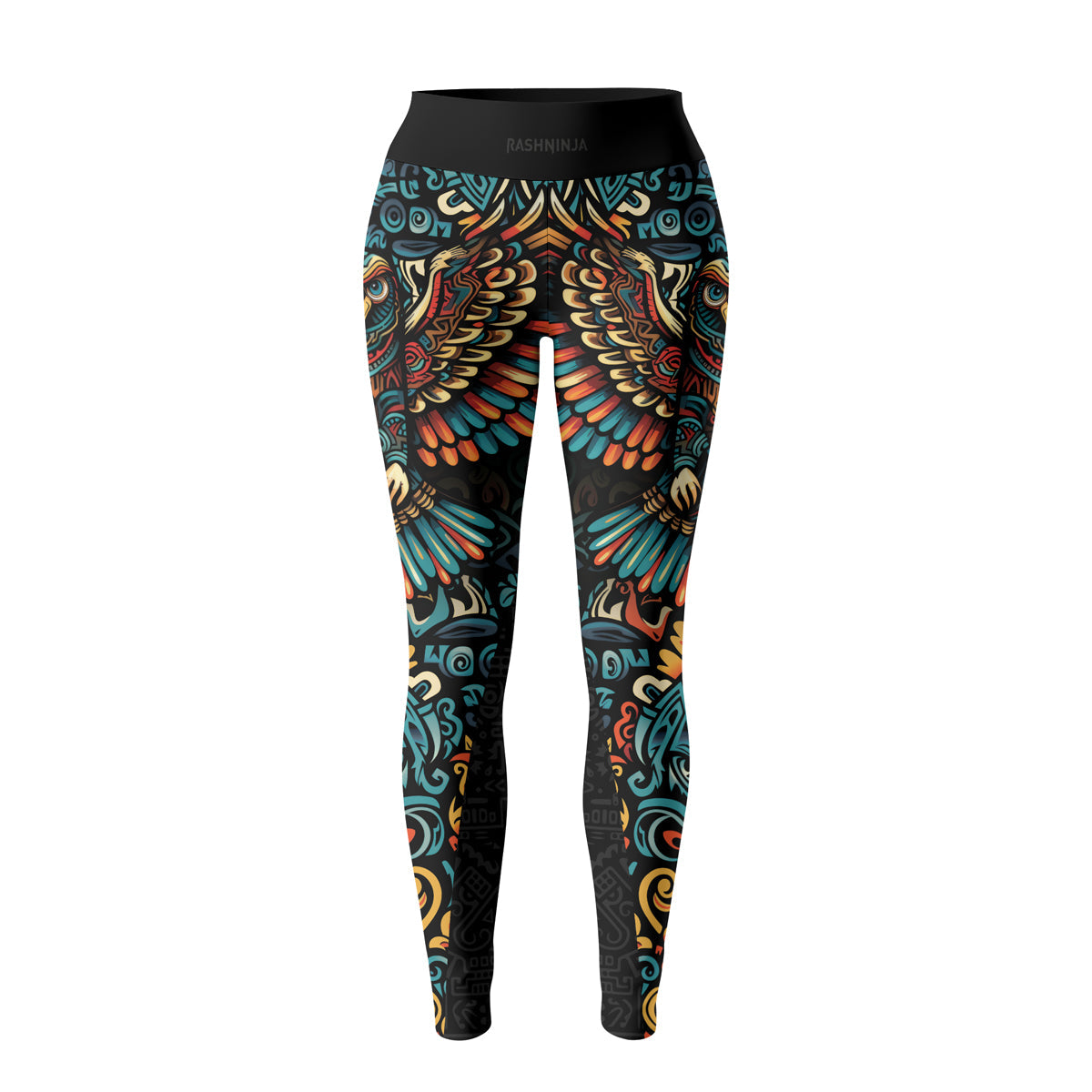 Rashninja Aztec Tribal Eagle Women's Leggings