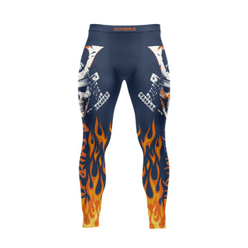 Rashninja Samurai Skull Blaze Men's Spats