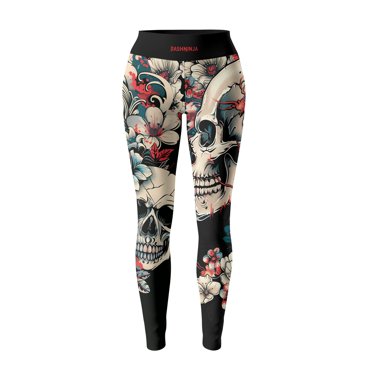 Rashninja Halloween Skull Women's Leggings
