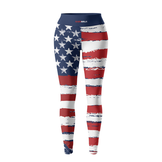 Rashninja Flag of the United States Women's Leggings