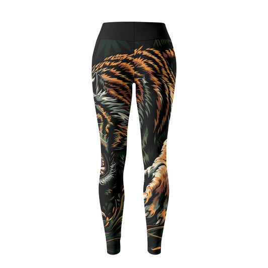 Rashninja Roaring Tiger Jungle Women's Leggings