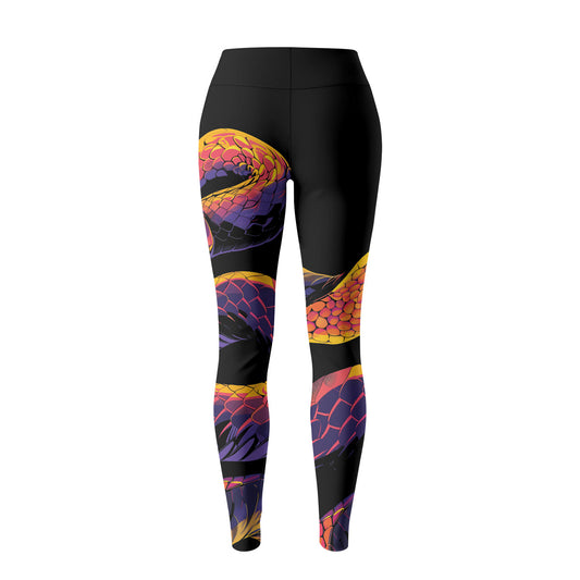 Rashninja Snake Fire Coil Women's Leggings
