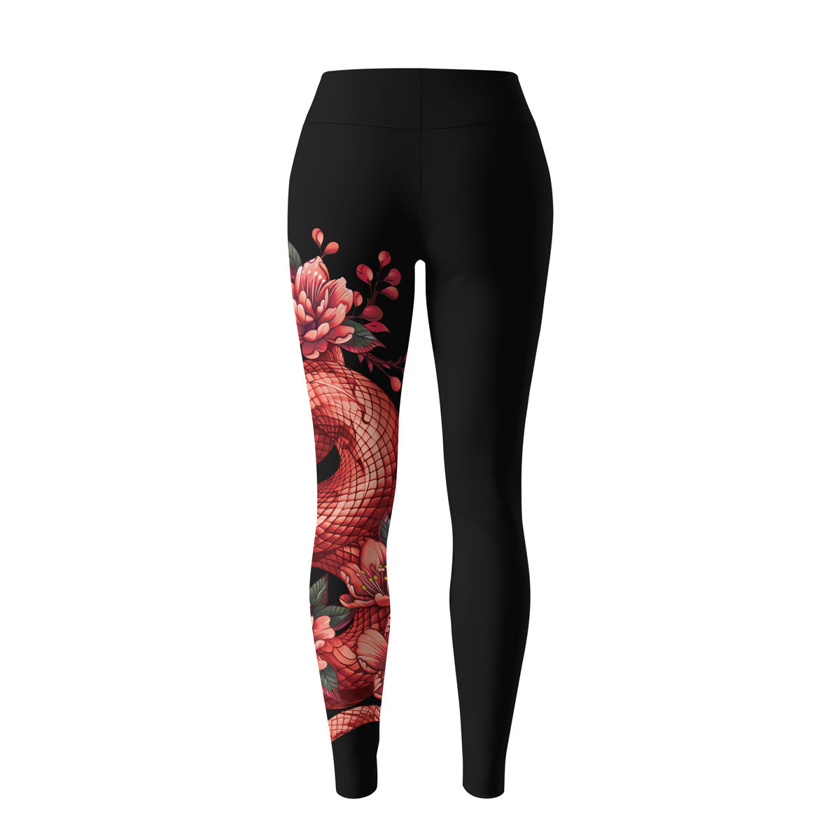 Rashninja Blossoming Snake Women's Leggings