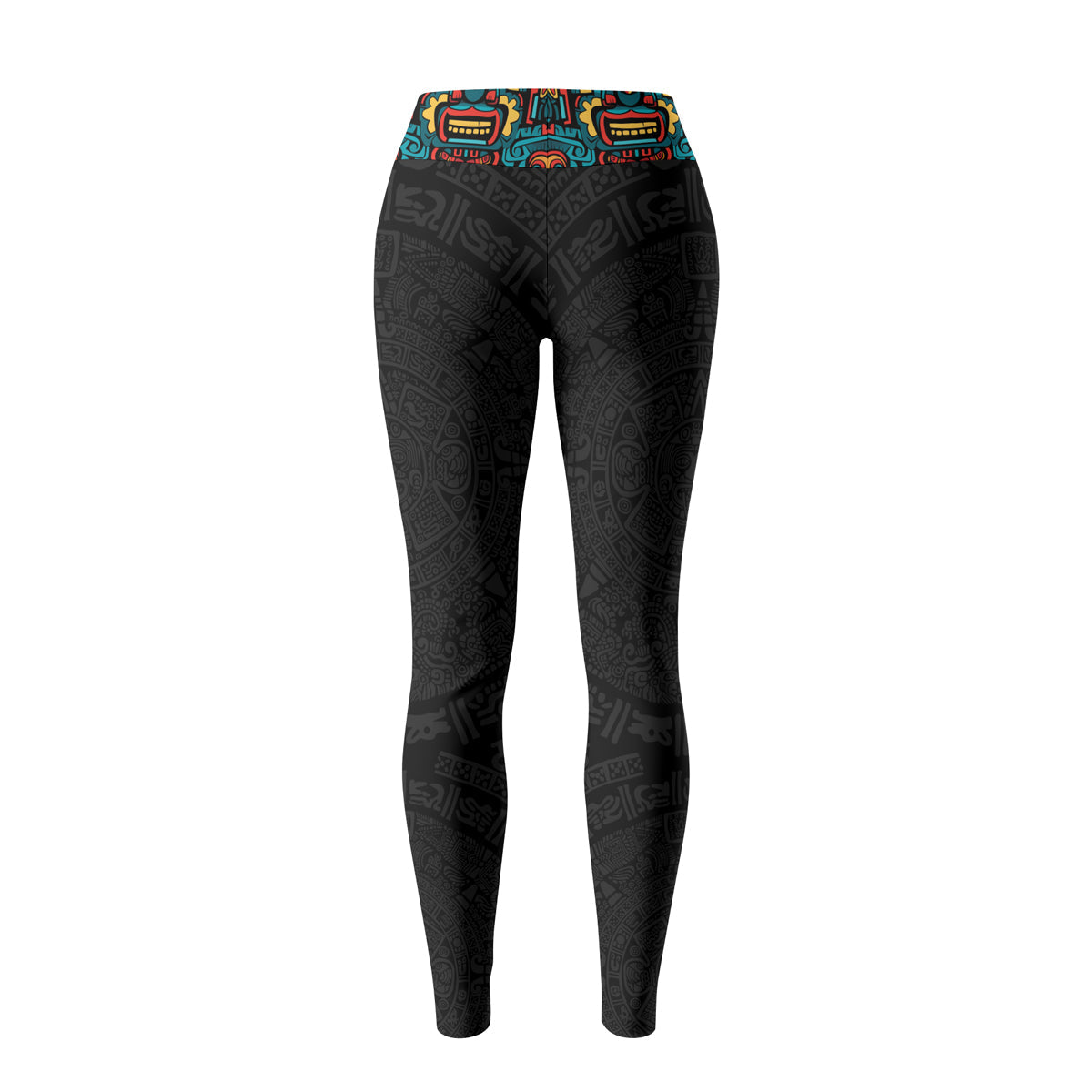 Rashninja Aztec Tribal Pattern Women's Leggings