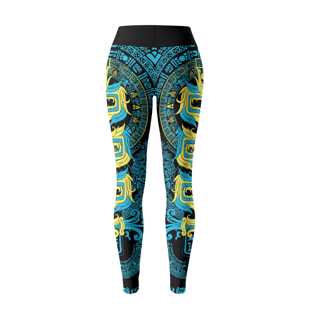 Rashninja Aztec Quetzalcoatl's Serpent Women's Leggings