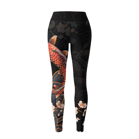 Rashninja Koi Sakura Flow Women's Leggings