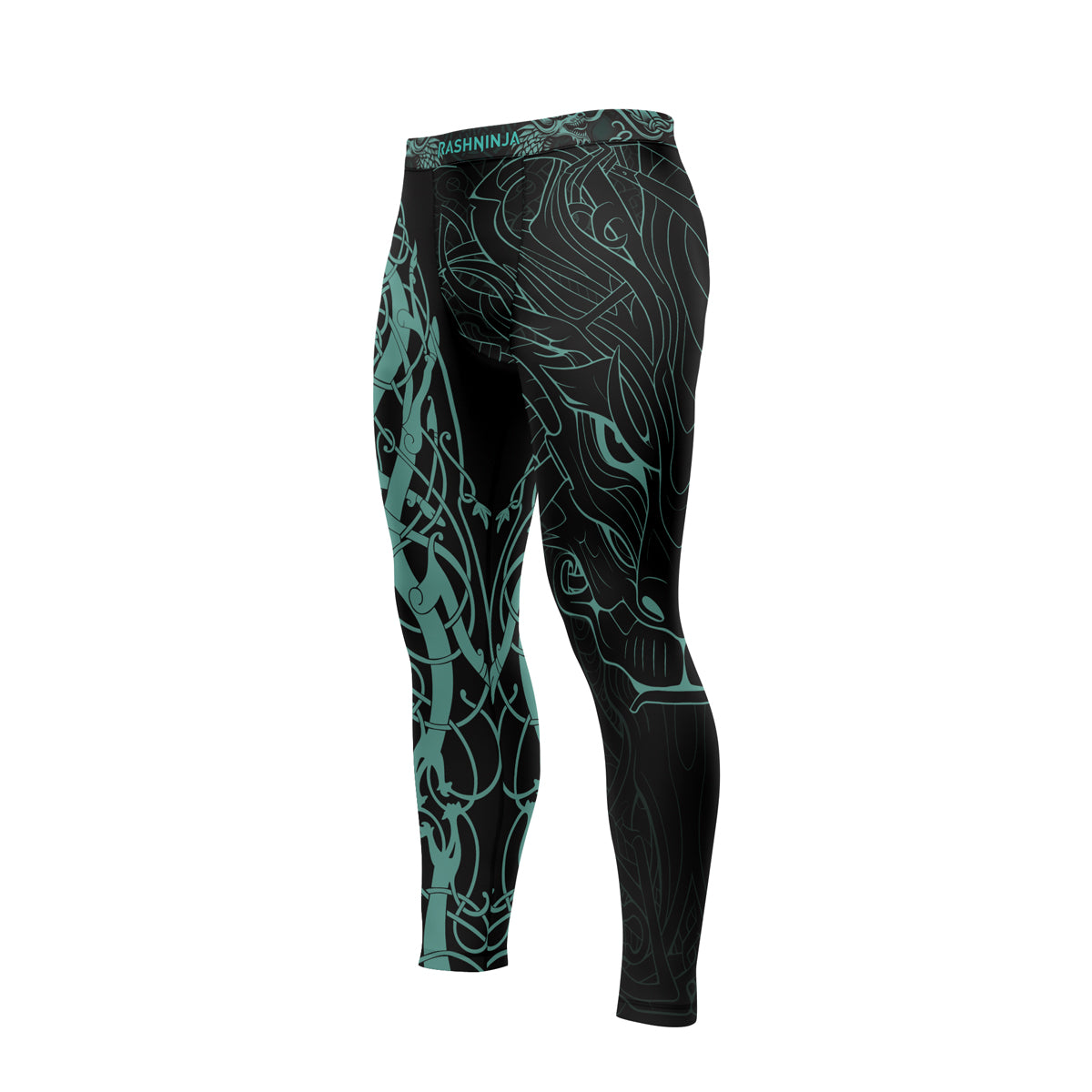 Rashninja Nordic Dragon Guardian Men's Spats