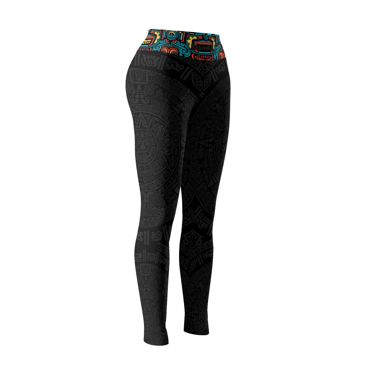 Rashninja Aztec Tribal Pattern Women's Leggings