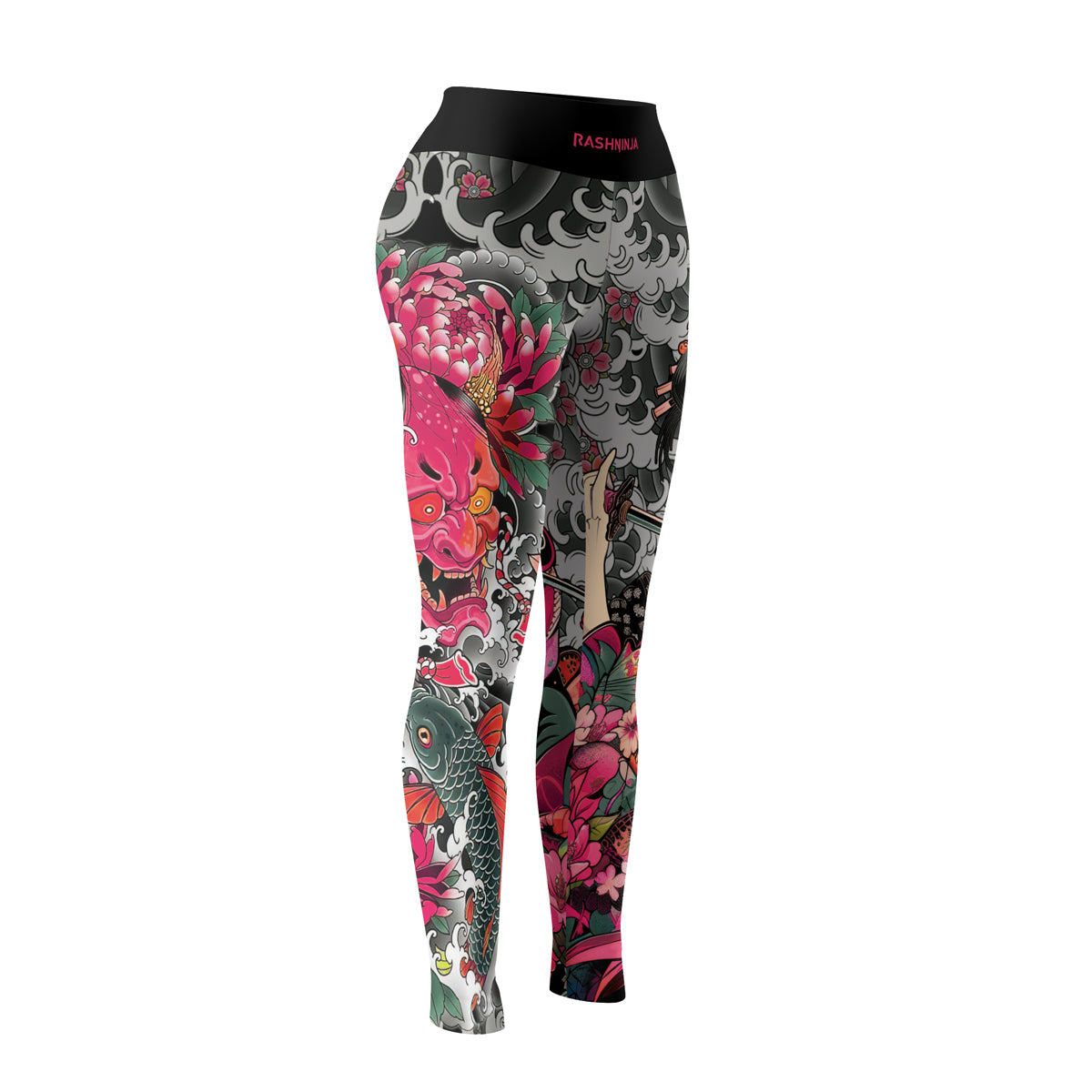 Rashninja Geisha Warrior Bloom Women's Leggings