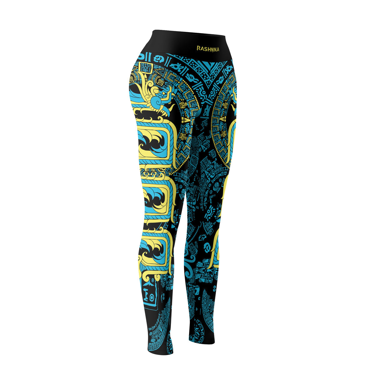 Rashninja Aztec Quetzalcoatl's Serpent Women's Leggings