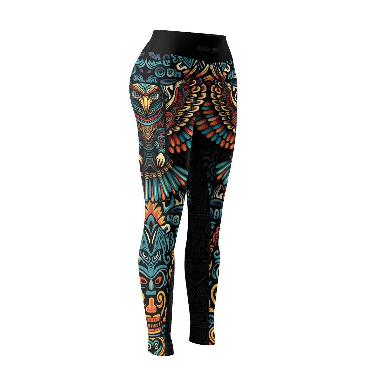 Rashninja Aztec Tribal Eagle Women's Leggings