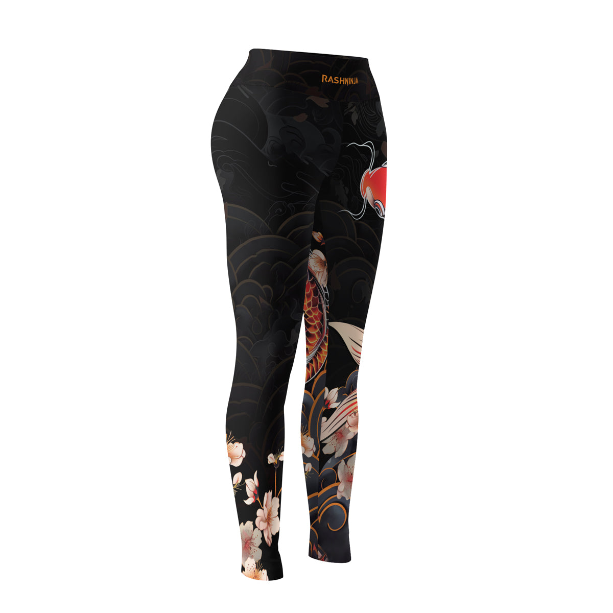 Rashninja Koi Sakura Flow Women's Leggings