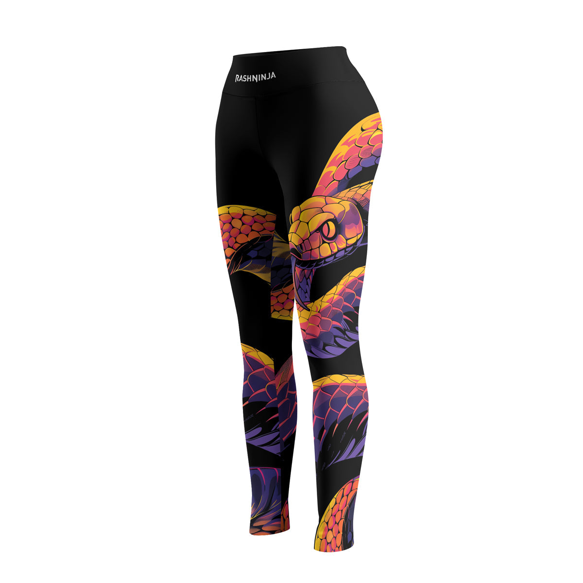 Rashninja Snake Fire Coil Women's Leggings