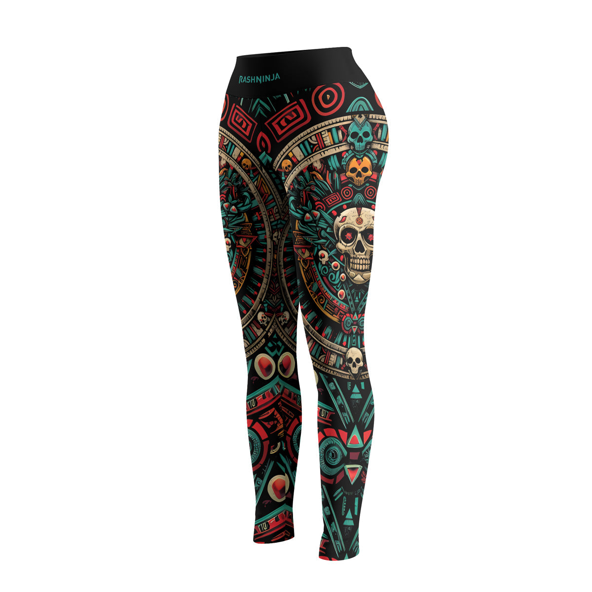 Rashninja Aztec Sun Warrior Women's Leggings