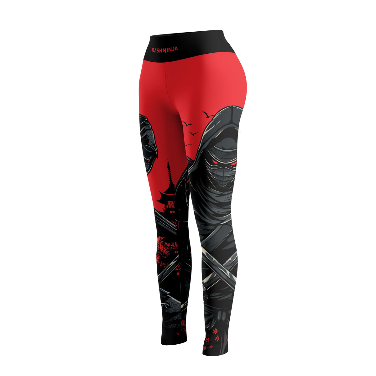 Rashninja Ninja Blood Moon Women's Leggings