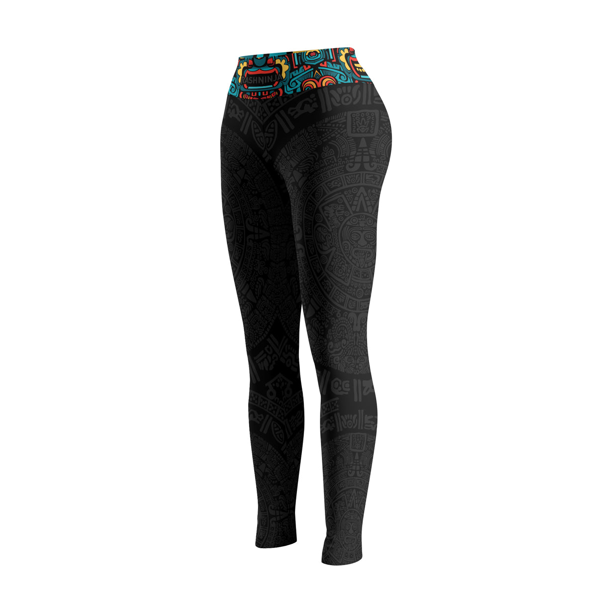 Rashninja Aztec Tribal Pattern Women's Leggings