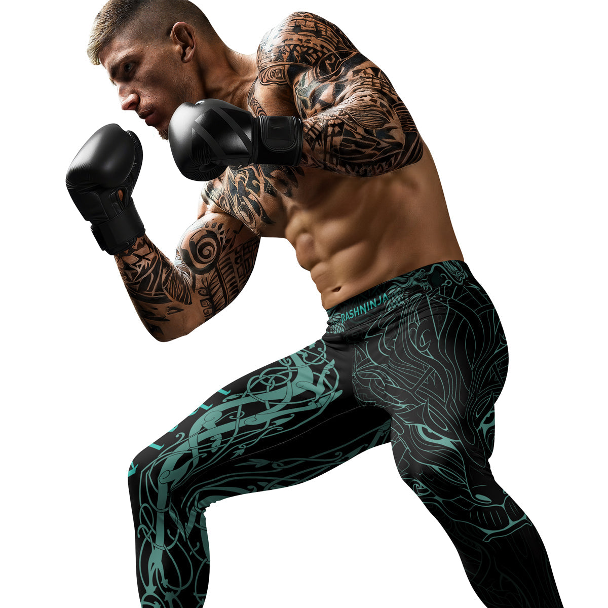 Rashninja Nordic Dragon Guardian Men's Spats