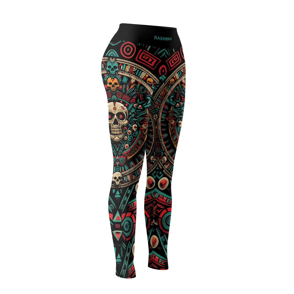 Rashninja Aztec Sun Warrior Women's Leggings