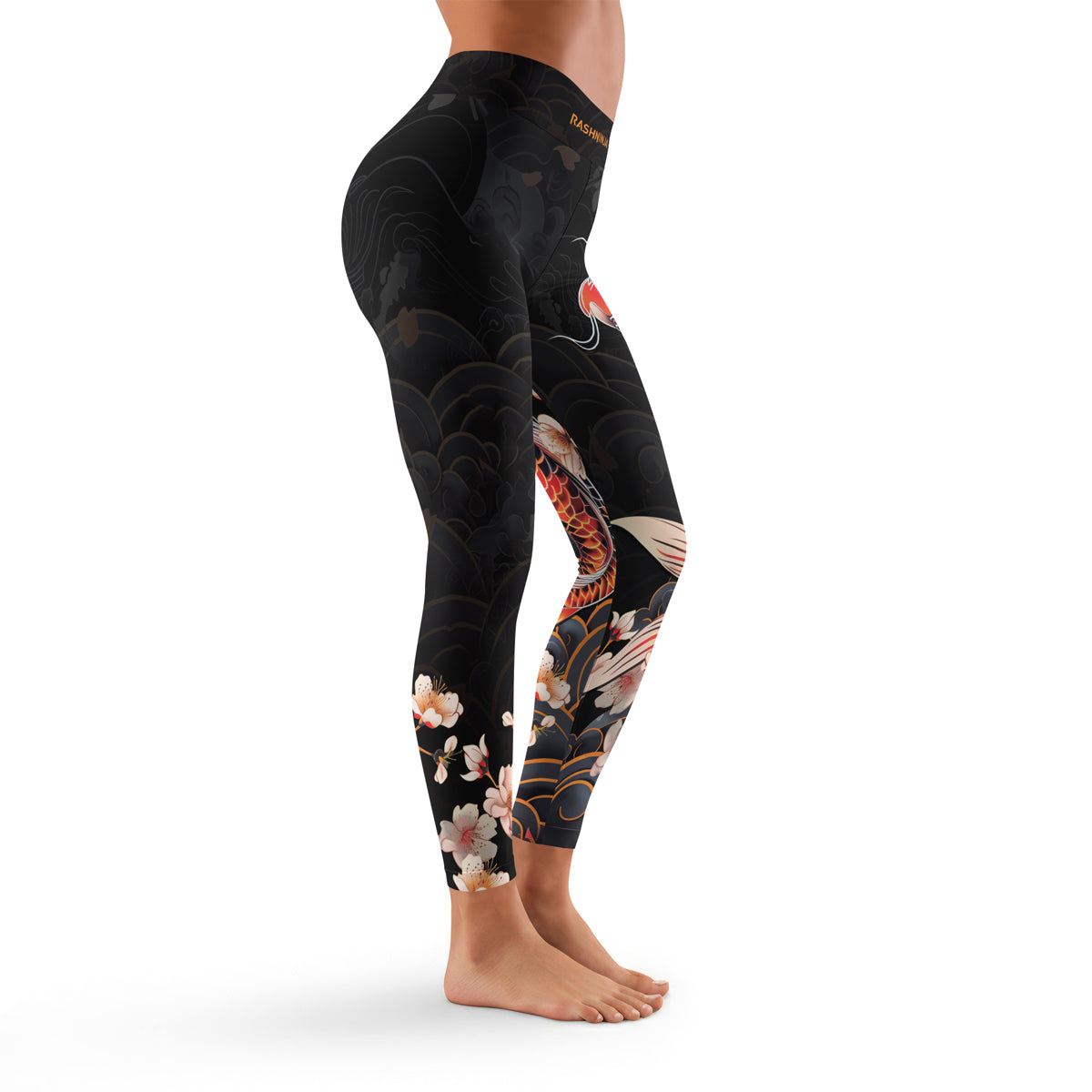 Rashninja Koi Sakura Flow Women's Leggings