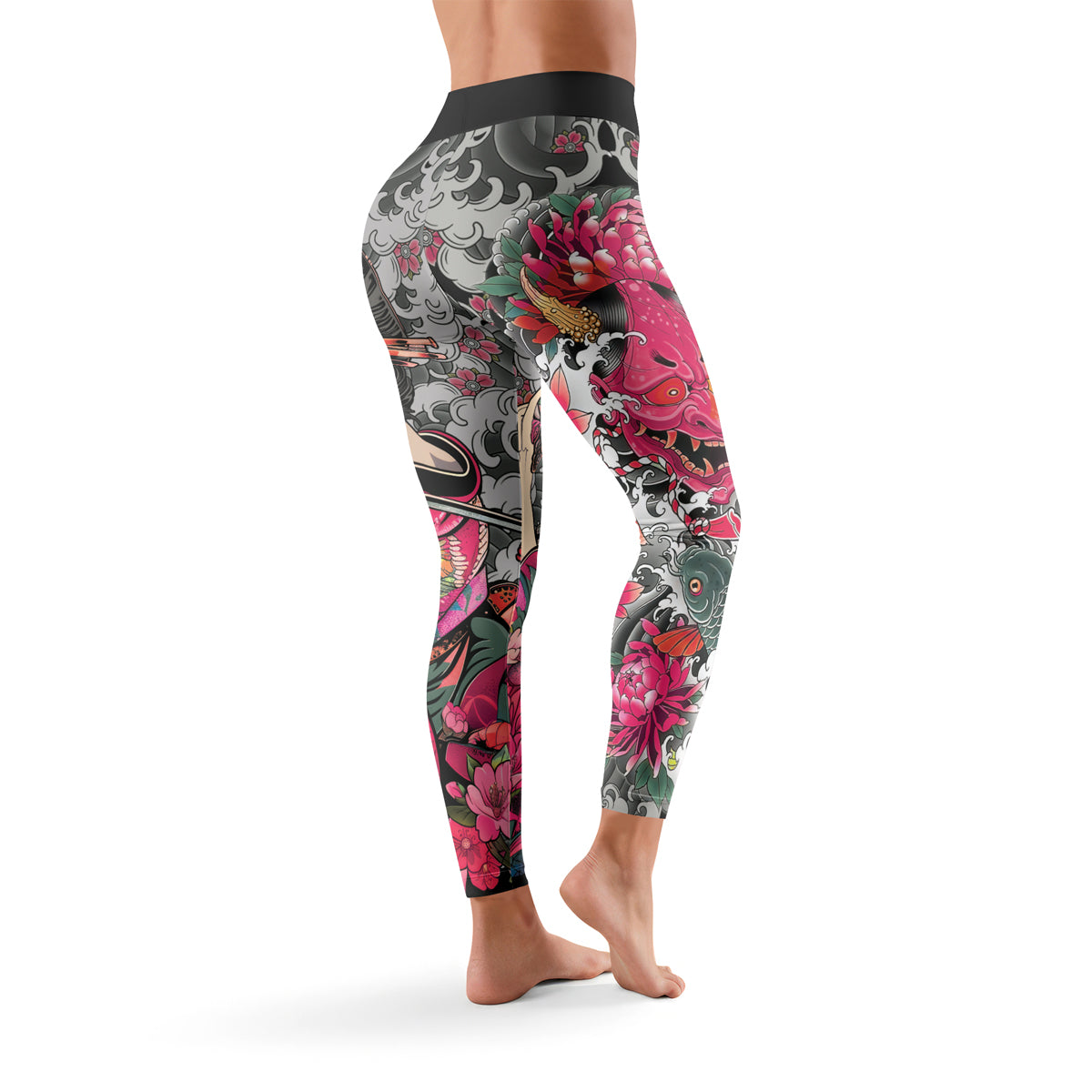 Rashninja Geisha Warrior Bloom Women's Leggings