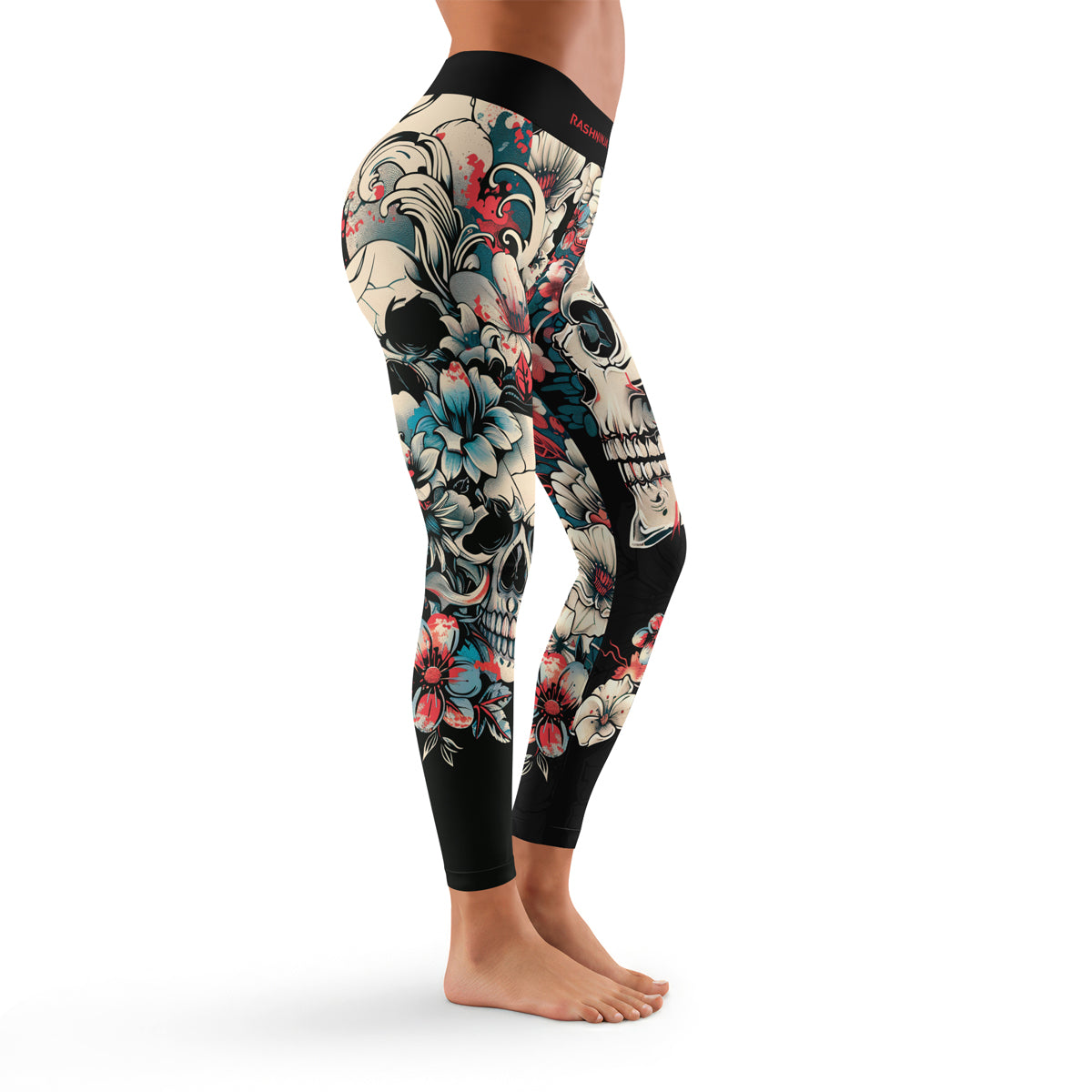 Rashninja Halloween Skull Women's Leggings