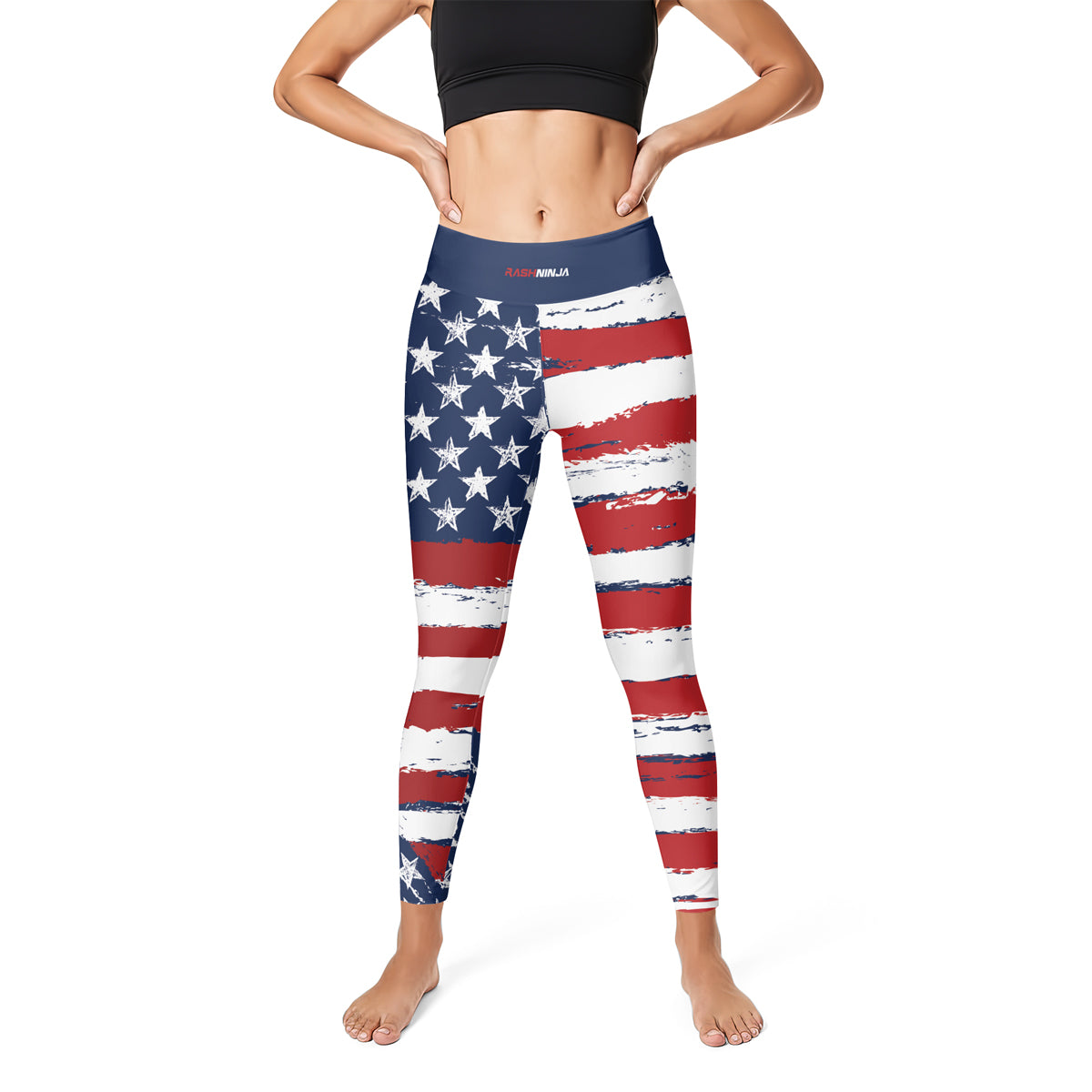 Rashninja Flag of the United States Women's Leggings