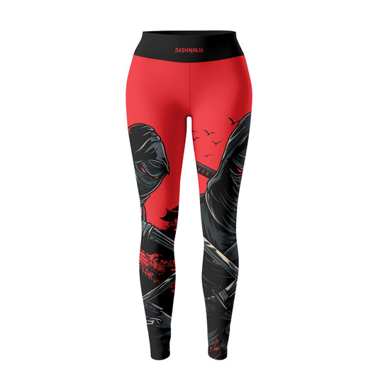 Rashninja Ninja Blood Moon Women's Leggings