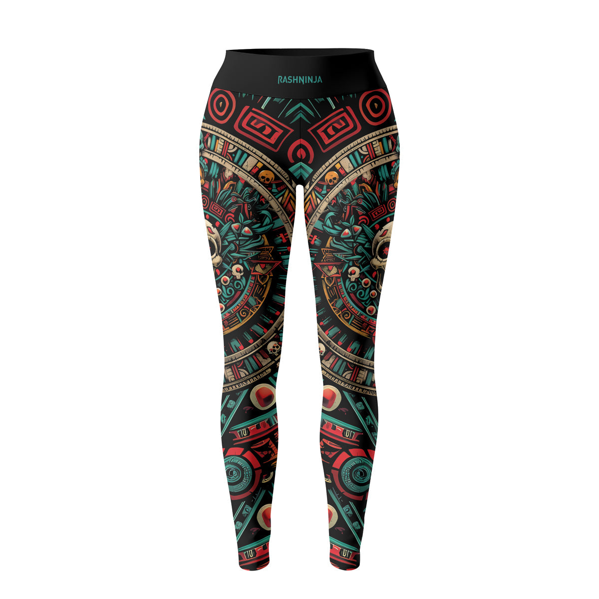 Rashninja Aztec Sun Warrior Women's Leggings
