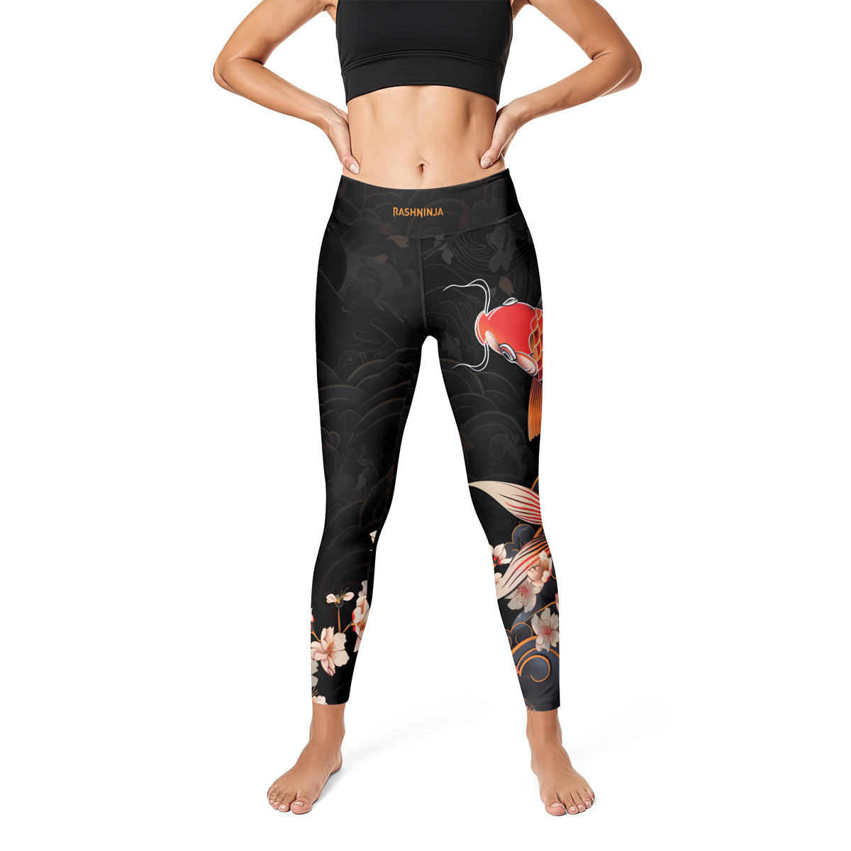 Rashninja Koi Sakura Flow Women's Leggings