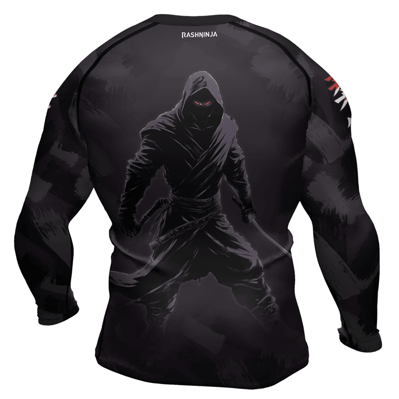 Rashninja Ninja Fury Men's Long Sleeve Rash Guard | Fightwear