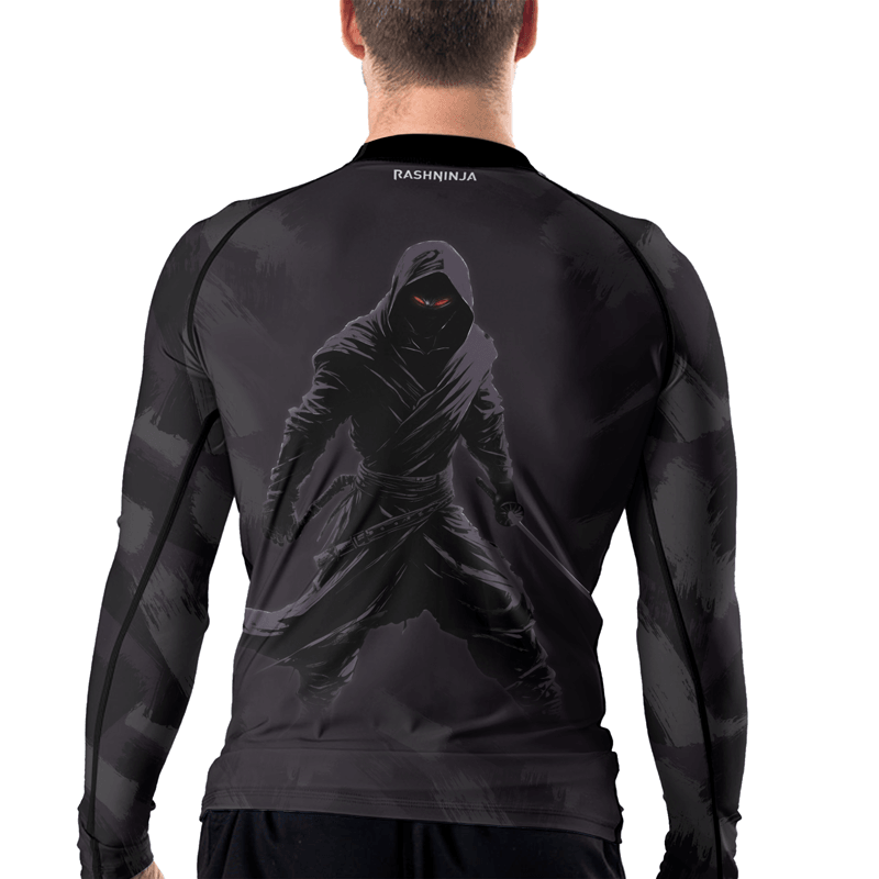 Rashninja Ninja Fury Men's Long Sleeve Rash Guard | Fightwear
