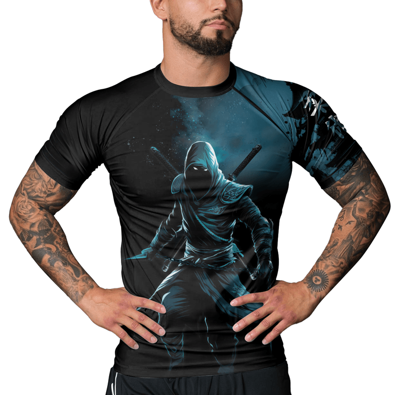 Rashninja Ninja Mastery Men's Short Sleeve Rash Guard | FIghtwear